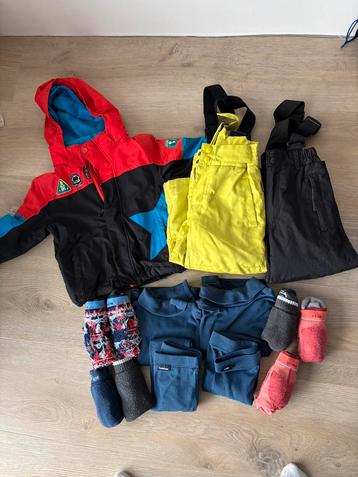 Skikledij skijas skibroek en meer maat 92-98 beschikbaar voor biedingen