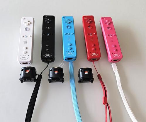 Wii Nunchucks, Wii motion plus adapter , Wii controllers, Games en Spelcomputers, Games | Nintendo Wii, Ophalen of Verzenden