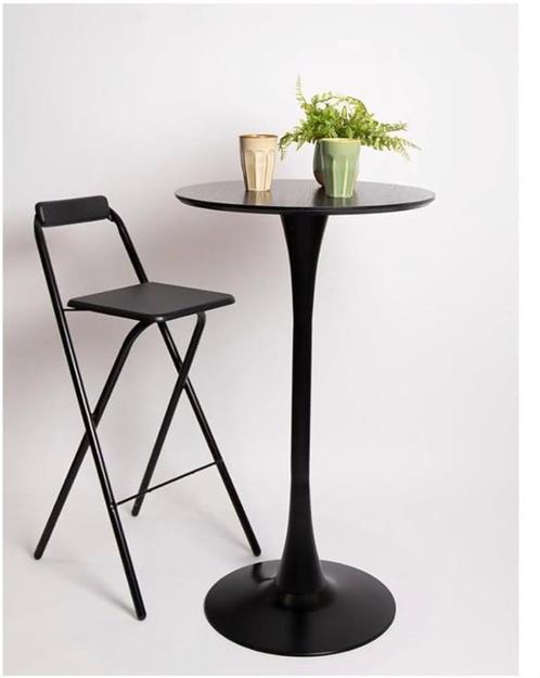 Milton & Oldbrook Folding Bar Stool footrest, Huis en Inrichting, Barkrukken, Zo goed als nieuw, 60 tot 90 cm, Kunststof, 1 kruk