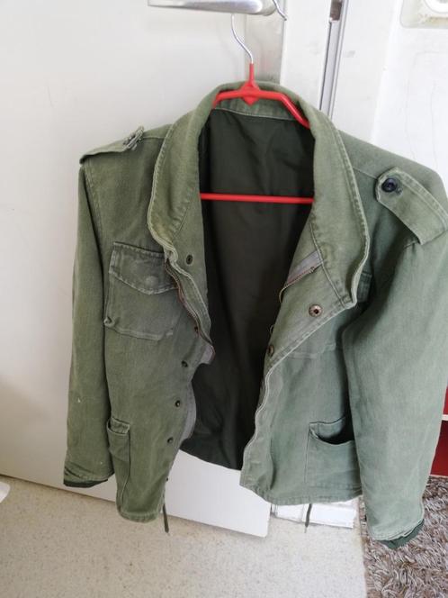 Groene jassen, Kleding | Heren, Jassen | Winter, Zo goed als nieuw, Overige maten, Groen, Ophalen