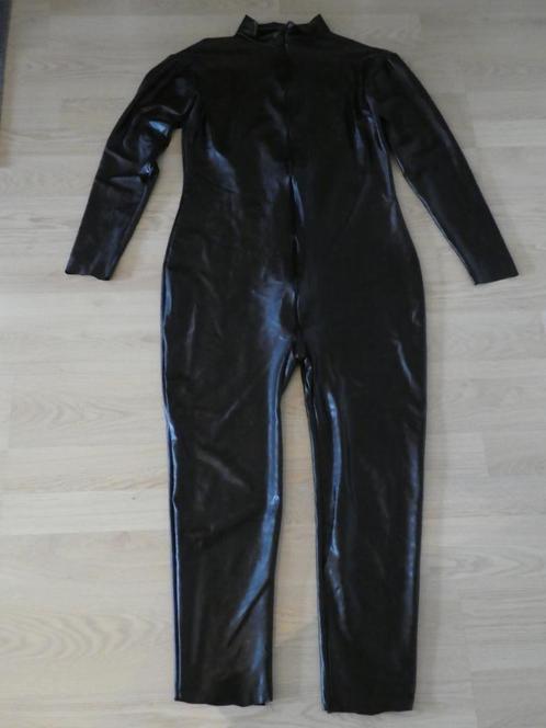 Jumpsuit Wetlook Zwart Unisex, Kleding | Dames, Jumpsuits, Zo goed als nieuw, Zwart, Ophalen of Verzenden