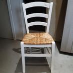 landelijke stoel, Huis en Inrichting, Stoelen, Ophalen, Riet of Rotan, Wit, Eén