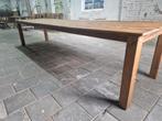 Lange eettafel- boerentafel- kasteeltafel-tuintafel  360 cm, Ophalen of Verzenden, Gebruikt
