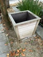 8 grote bloembakken, Tuin en Terras, Ophalen, Gebruikt, Hout