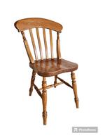 vintage stoel 5 in stock, Gebruikt, Ophalen of Verzenden, Bruin, Eén
