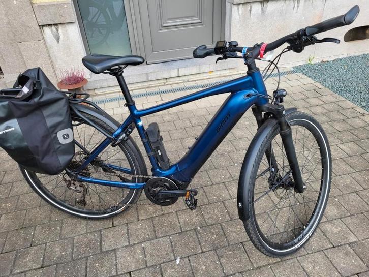 GIANT Explore E+ 2022 slechts 1198km, Fietsen en Brommers, Elektrische fietsen, Gebruikt, Giant, 47 tot 51 cm, 50 km per accu of meer