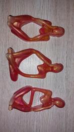 3 plastic gegoten beeldjes nieuw, Ophalen of Verzenden, Zo goed als nieuw