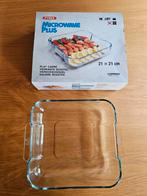 Vierkante glazen ovenschaal van Pyrex, Ophalen, Zo goed als nieuw