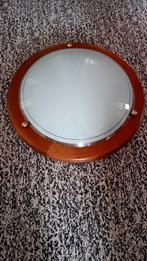 Plafondlamp prima staat, Ophalen of Verzenden, Gebruikt, Glas