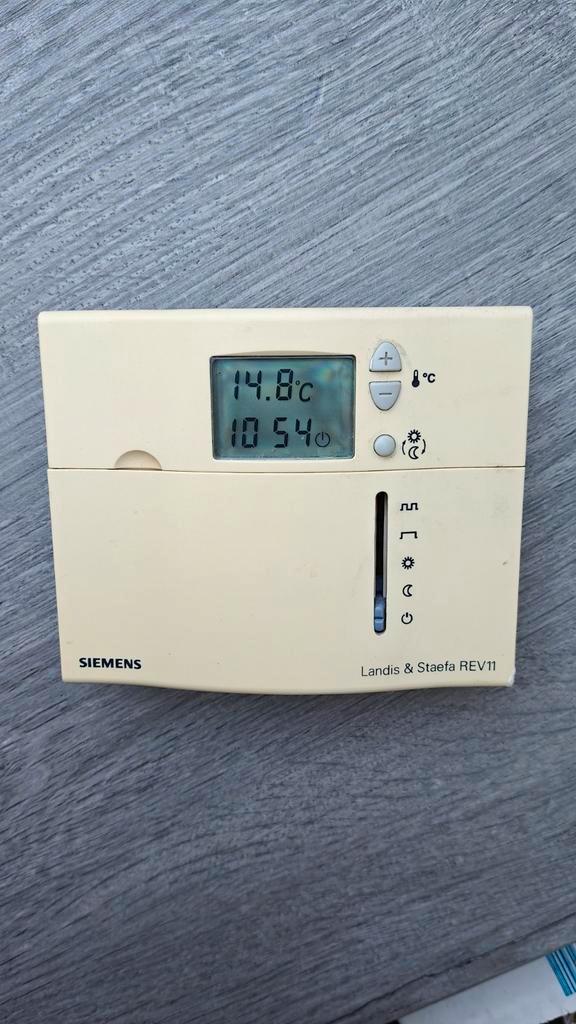 Thermostaat Siemens Landis & Staefa, Bricolage & Construction, Thermostats, Utilisé, Enlèvement ou Envoi