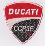 Ducati Corse stoffen opstrijk patch embleem #4, Neuf