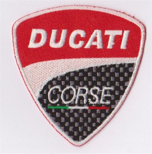 Ducati Corse stoffen opstrijk patch embleem #4, Motos, Accessoires | Autre, Neuf, Envoi