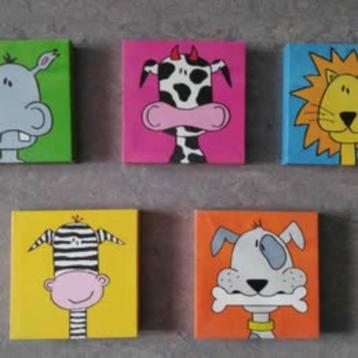 Leuke kaders voor baby- of kinderkamer beschikbaar voor biedingen