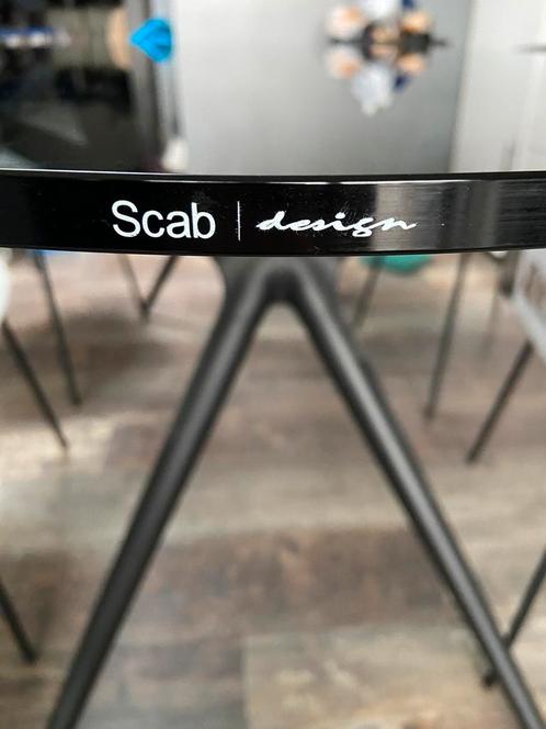 Scab disign tafel en 6 stoelen., Huis en Inrichting, Tafels | Bijzettafels, Zo goed als nieuw, Ophalen