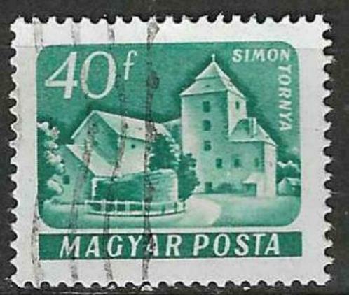 Hongarije 1960-1961 - Yvert 1337A - Kastelen (ST), Timbres & Monnaies, Timbres | Europe | Hongrie, Affranchi, Envoi