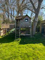 Speelhuisje op hoogte, Kinderen en Baby's, Ophalen, Gebruikt, Hout