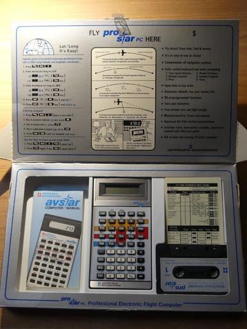 Jeppesen Sanderson ProStar Pro Star Aviation Calculator, Box