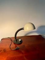 Vintage burolamp, wit, zolder ouders, Huis en Inrichting, Lampen | Tafellampen, Ophalen of Verzenden, Metaal