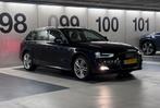Audi A4 Avant 2.0 TDI 150pk multitronic S line Automaat, Euro 5, Beige, 4 cilinders, Blauw