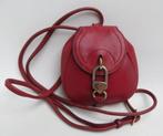 Delvaux mini rood handtasje, Ophalen of Verzenden, Gebruikt, Rood, Handtas