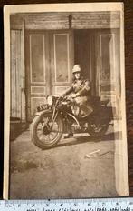 Foto ABBL motorfiets maart 1940, Verzamelen, Militaria | Algemeen, Ophalen of Verzenden, Landmacht, Foto of Poster