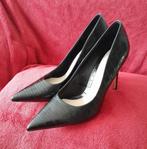 Zwarte metalen ZARA-badge met stiletto-crocoprint onder de, Kleding | Dames, Schoenen, Ophalen, Nieuw, Zwart