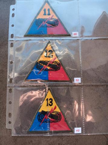 Us ww2 patches beschikbaar voor biedingen