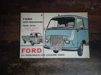 Folder: Ford Taunus/ Bedrijfswagen (1960), Boeken, Auto's | Folders en Tijdschriften, Verzenden, Ford