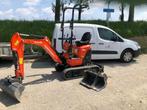 Kubota U10-3 minigraafmachine met 3 bakken te huur, Zakelijke goederen, Ophalen of Verzenden, Graaflaadcombinatie