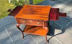 Poker tafel pokertafel kaarttafel queen ann Anne mahonie top, Ophalen