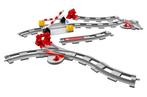 LEGO DUPLO 10882 Les rails du train (usagé, sans boîte), Comme neuf, Duplo, Ensemble complet, Enlèvement ou Envoi