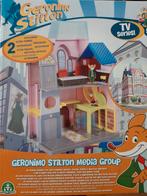 geronimo stilton huis + 6 extra poppetjes, Comme neuf, Maison de poupées, Enlèvement ou Envoi