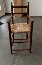 Kinderstoel met rieten zitting, Kinderen en Baby's, Ophalen, Gebruikt, Aanschuifbaar