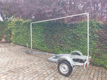 Te huur reclame aanhangwagen  beschikbaar voor biedingen