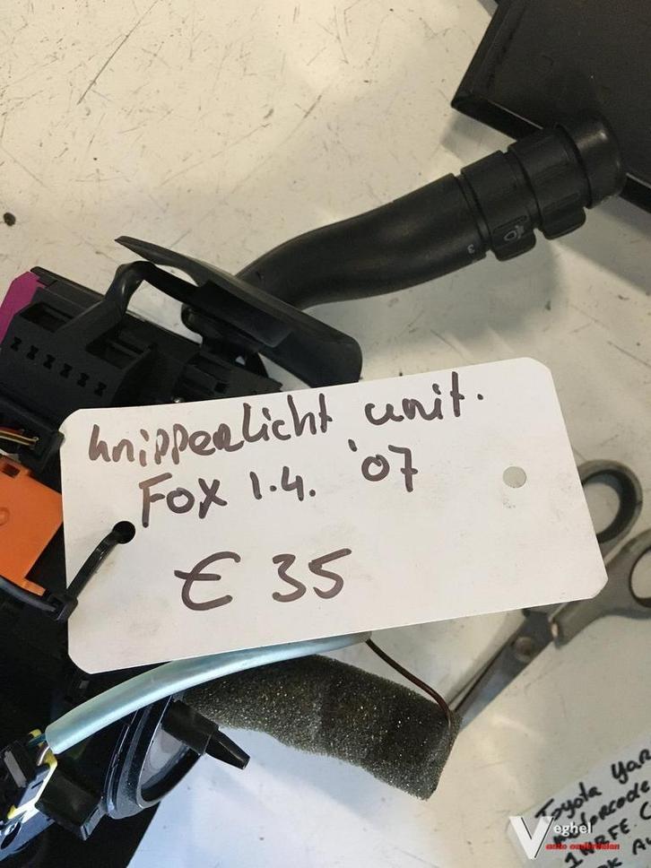 Vw Fox 1.4 2007  Combischakelaar richtingaanwijzer/ verlicht, Auto-onderdelen, Dashboard en Schakelaars, Gebruikt, Ophalen of Verzenden