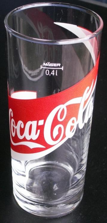 Verre à Coca Cola Autriche avec texte incliné Coca-Cola 0,4, Enlèvement ou Envoi, Neuf