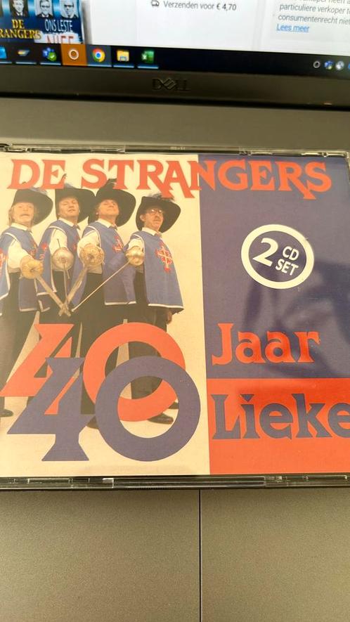 De Strangers - 40 Jaar 40 Liekes (2CD), Cd's en Dvd's, Cd's | Nederlandstalig, Zo goed als nieuw, Rock, Ophalen of Verzenden