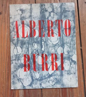Alberto Burri Museum of Fine Arts Houston Texas 1963  beschikbaar voor biedingen