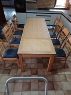 Living/ keukentafel Incl. 8 stoelen, Ophalen, Zo goed als nieuw