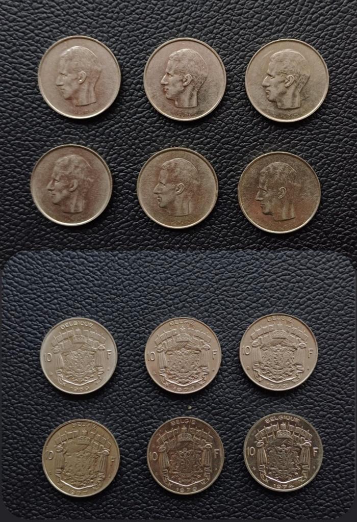 Belgische munten v.a 1870, Postzegels en Munten, Munten en Bankbiljetten | Verzamelingen, Munten, Ophalen of Verzenden