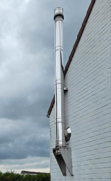 Inox schouw 3,5 meter, dubbelwandig beschikbaar voor biedingen