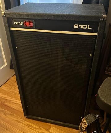 SUNN 610L 6x10 gitaar/bass 200w //ULTRA RARE/// beschikbaar voor biedingen