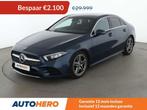 Mercedes-Benz A-Klasse 220 A 220 d AMG Line (bj 2021), 4 deurs, Gebruikt, Blauw, Alcantara