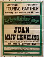 Affiche 1956 : Juan mijn lieveling, Verzamelen, Posters, Ophalen of Verzenden, Zo goed als nieuw