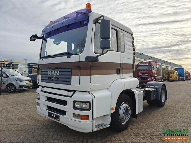 MAN TGA 19.400 4x2 Slaapcab Euro4 - Automaat - 05/2026 APK, Autos, Camions, ABS, Air conditionné, Cruise Control, Electronic Stability Program (ESP)