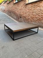 Houten salontafel, vierkant 120cm, Huis en Inrichting, Tafels | Salontafels, Ophalen, Vierkant, Zo goed als nieuw, 100 tot 150 cm