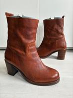 Bottines Shabbies en cuir taille 42, Enlèvement ou Envoi, Comme neuf, Brun, Boots et Botinnes