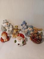 Kerst decoratiefiguren, set van 8 stuks voor 14€, Ophalen of Verzenden, Zo goed als nieuw