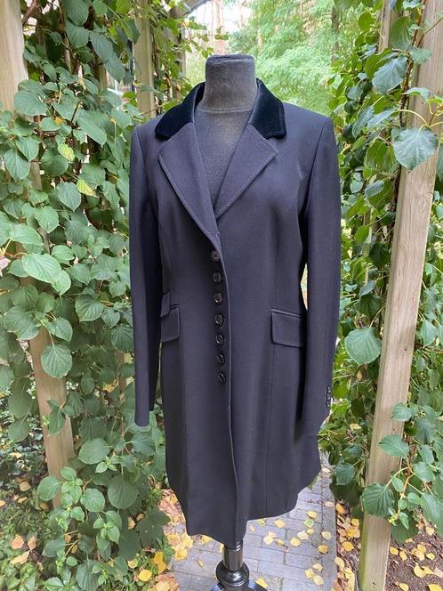 Scapa zwarte halflange blazer/mantel - 40/42, Kleding | Dames, Jasjes, Kostuums en Pakken, Zo goed als nieuw, Jasje, Maat 38/40 (M)