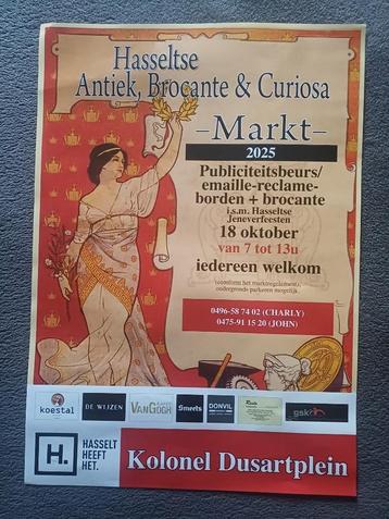 Reclamebeurs Hasselt 18 oktober beschikbaar voor biedingen